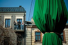 Vilnius has unveiled a refreshed look for its well-known “Egg” sculpture