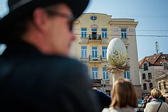 Vilnius has unveiled a refreshed look for its well-known “Egg” sculpture