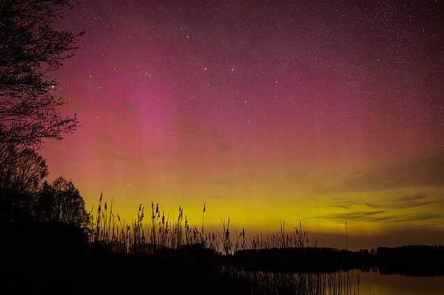 Northern Lights appear over Lithuania – in pictures
