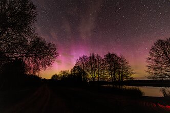 Northern Lights appear over Lithuania – in pictures