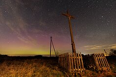 Northern Lights appear over Lithuania – in pictures