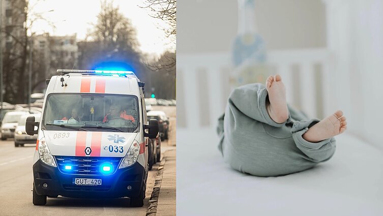 Medikai apie galimai smurtą patyrusį kūdikį Klaipėdoje: radome suglebusį, nekvėpuojantį