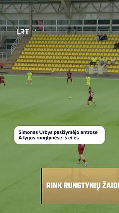 Urbys išvedė į priekį „Džiugą“