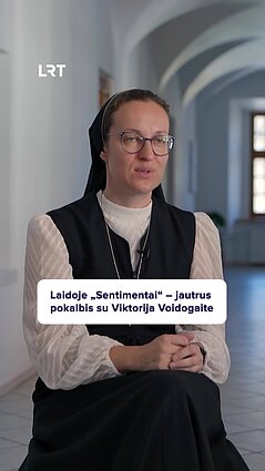 Sesuo Voidogaitė apie jautrias akimirkas: susigraudinu, kai žmonės daro gerą