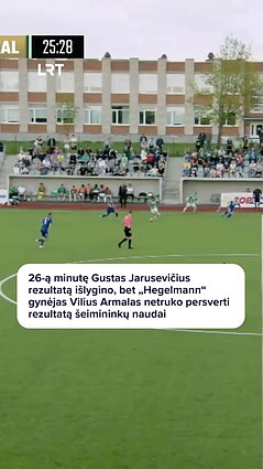 „Hegelmann“ – „Žalgirio“ akistatoje, vilniečiai neilgai džiaugiasi išlygintu rezultatu