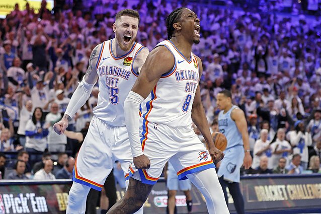 NBA: Oklahomos „Thunder“ – Memfio „Grizzlies“