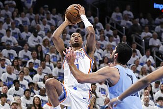 NBA: Oklahomos „Thunder“ – Memfio „Grizzlies“