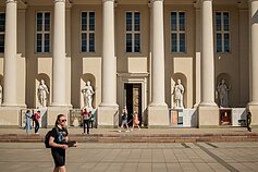 Vilnius. Gamta. Orai. Pavasaris