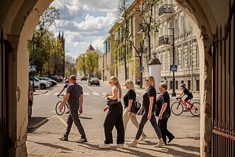 Unseasonally hot April in Vilnius