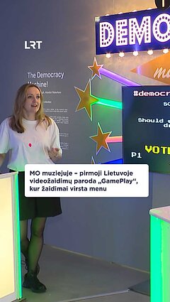 MO muziejuje Vilniuje atidaryta pirmoji Lietuvoje videožaidimų paroda „GamePlay“