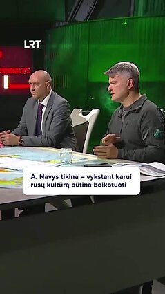 Navys apie rusų kultūrą: kol vyksta karas reikėtų nutraukti visus ryšius