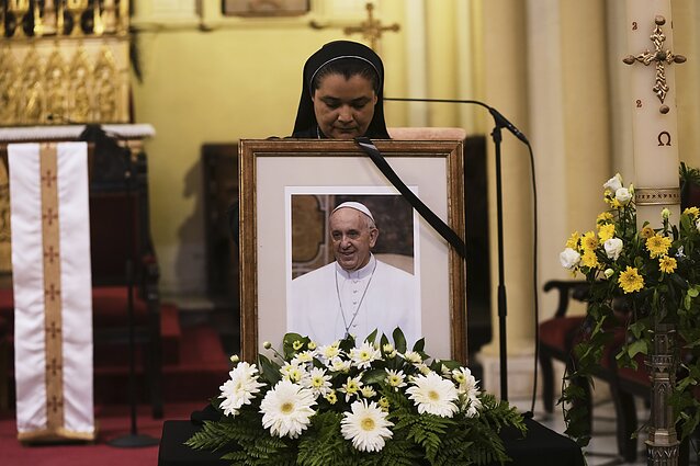 Popiežiaus Pranciškau mirtis