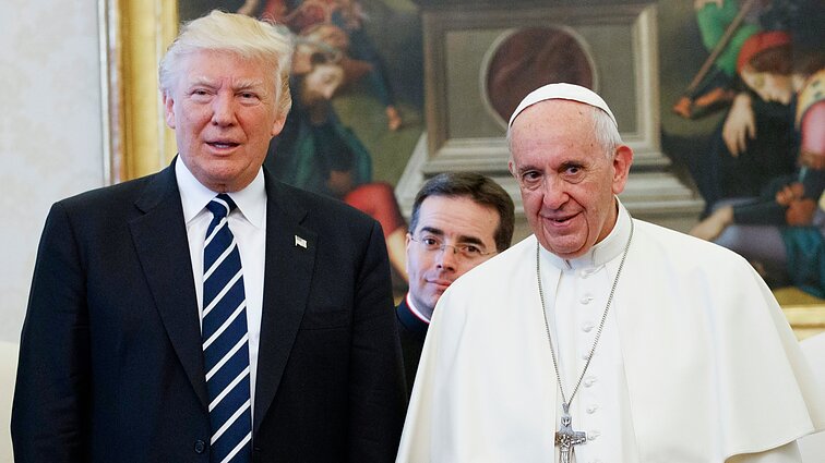 Dažnai nesutapę požiūriai netapo kliūtimi: Trumpas vyks į popiežiaus laidotuves