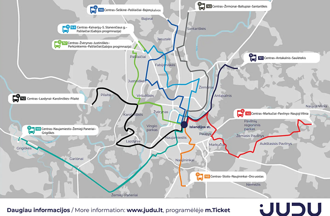 Vilnius Night Routes Network