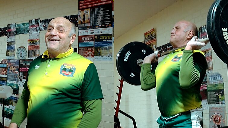 Po autoavarijos antrais namais maniežą vadinantis Vladas: štanga – geriausias vaistas