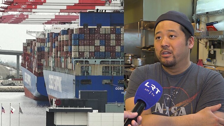 „Kas šiandien vyksta, yra siurrealu“: nuo importo priklausomas JAV verslas gyvena nežinioj