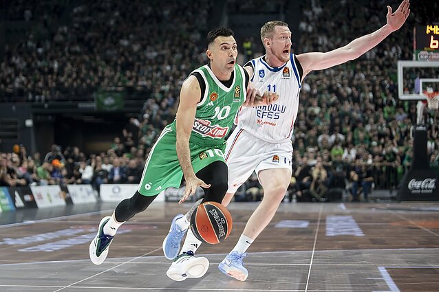 Eurolygos čempionų titulą ginanti „Panathinaikos“ šventė pergalę ketvirtfinalyje