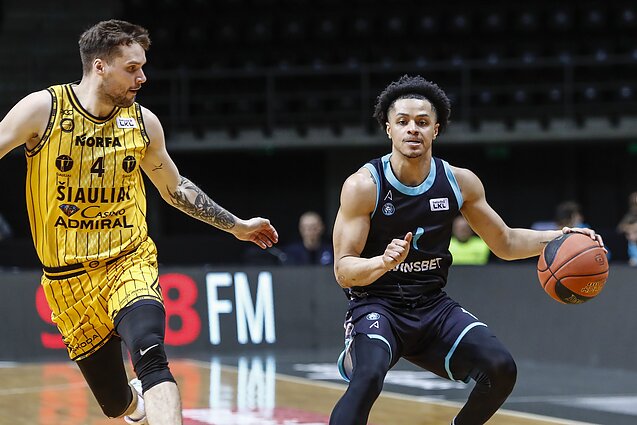 Lietuvos krepšinio lyga (LKL): „Šiauliai“ – „Wolves“. Anthony Cowan