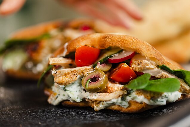 Graikijos virtuvės hitas – „pita gyros“