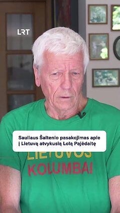 Saulius Šaltenis apie Lolą Pajėdaitę: visą gyvenimą žaisdavome