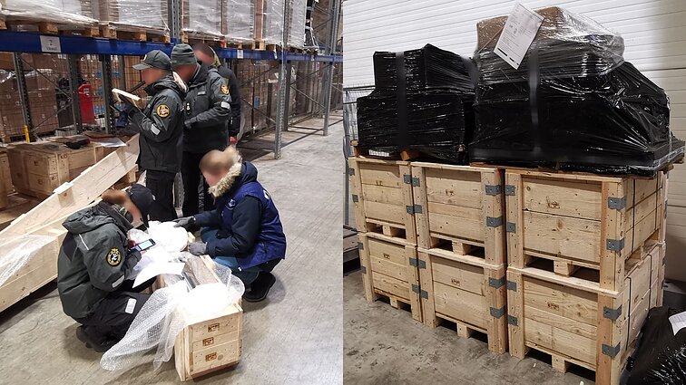 Vilniaus įmonėje – kratos: sulaikyta daug įtariamų sankcionuojamų prekių