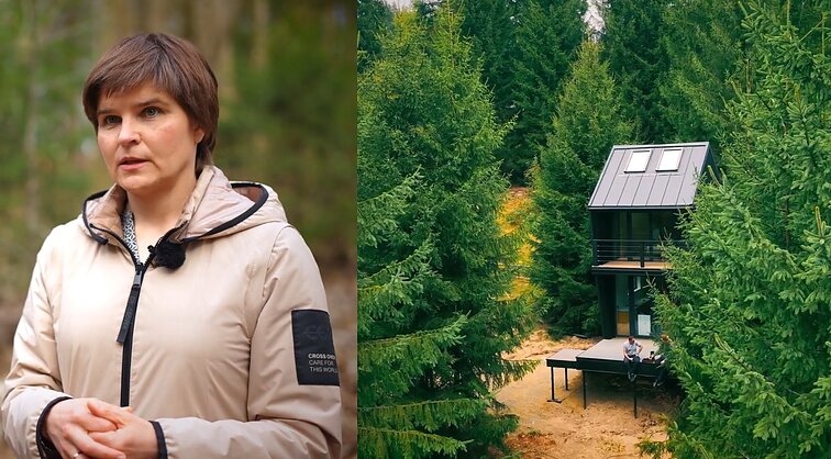 Aplinkosaugininkė stoja prieš statybas miškuose palaikančią valdžią: nuosavybė turi ribas