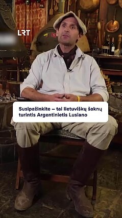 Argentinoje gyvenantis lietuviškų šaknų turintis Lusiano: mane vadina arklių užkalbėtoju