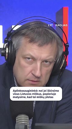 Aplinkosaugininkė apie miškų ateitį: po kurio laiko vaikščiosim jaunuolynuose