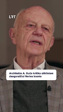 Stiklinį dangoraižį Neries krante kritikuojantis architektas: tai korupcinis projektas