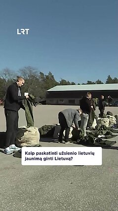 Kaip paskatinti užsienyje gyvenančių lietuvių įsitraukimą į krašto apsaugą?