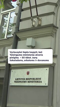 LRT patikrino kaip ministerijos leidžia reprezentacines ir kitas lėšas