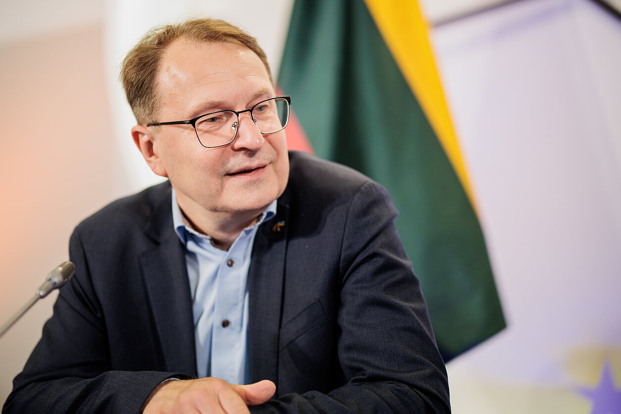 Spaudos konferencija Europos Parlamento rinkimų rezultatams aptarti