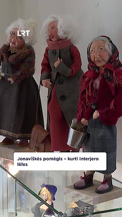 Interjero lėlės: skirtos ne vaikams žaisti