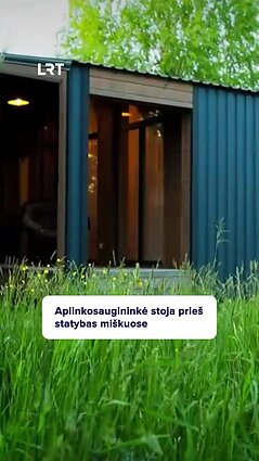 Aplinkosaugininkė stoja prieš statybas miškuose palaikančią valdžią
