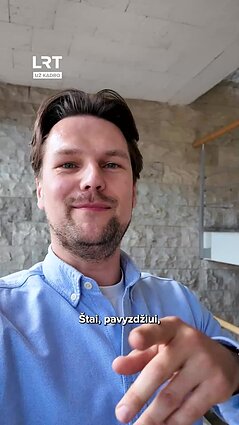 „Už kadro“: LRT Kalbos kultūros redaktorė pakvietė Liną pažvelgti į jos darbo užkulisius