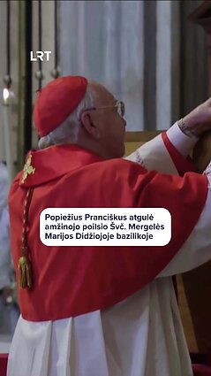 Ypatingi vaizdai iš privačios popiežiaus Pranciškaus laidojimo ceremonijos