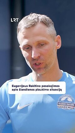 Eugenijus apie plaukimo situaciją: liūdniausia, kad mokinių skaičius sumažėjo dvigubai