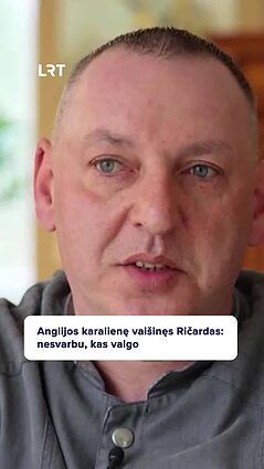 Anglijos karalienę kažkada vaišinęs Ričardas dabar savo šedevrais stebina vietinius