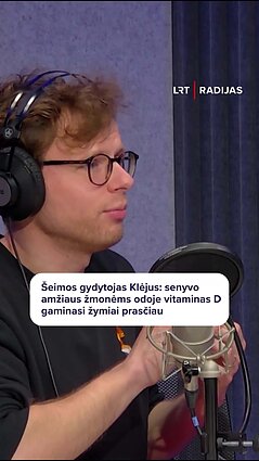 Kaip vitamino D gaminimąsi odoje veikia amžius?