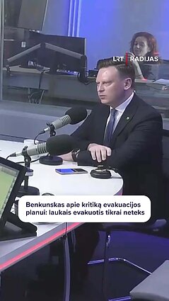 „Yra įvairių galimybių, kaip užtikrinti pralaidumą“: Vilniaus meras evakuacijos plano kritikams