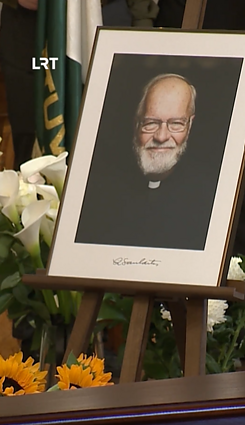Anapilin išlydėtas kunigas Antanas Saulaitis