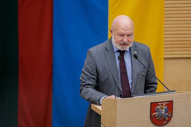 Parlamentarai renka Seimo pirmininką Parlamentarai renka Seimo pirmininką