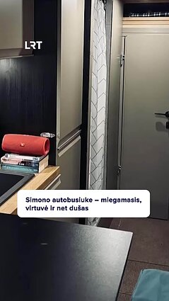 Simonas įsirengė prabangų namelį ant ratų: kas jame telpa?