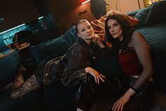 „Sisters On Wire“ klipo filmavimo akimirka