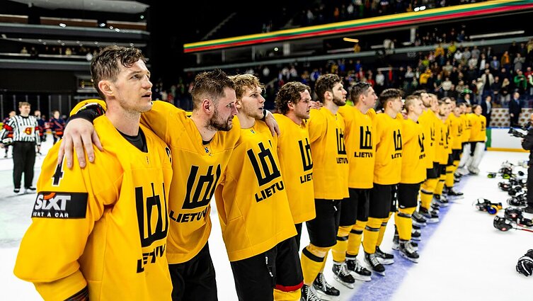 Pasaulio ledo ritulio čempionatas. I diviziono B grupė. Lietuva – Estija