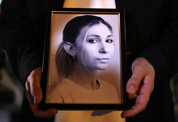 Ukrainiečių žurnalistė Viktorija Roščyna Ukrainiečių žurnalistė Viktorija Roščyna