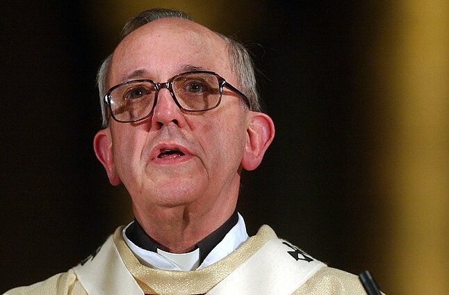 Kardinolas Jorge Mario Bergoglio, būsimasis popiežius Pranciškus