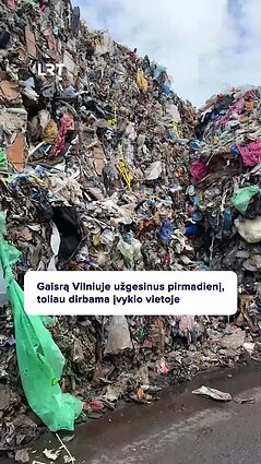 Kaip atrodo gaisro atliekų rūšiavimo gamykla po gaisro?