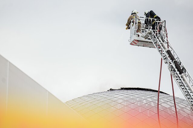 Gaisras buvusiame Vilniaus planetariume