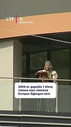2004 m. gegužės 1 dieną Lietuva tapo visateise Europos Sąjungos nare